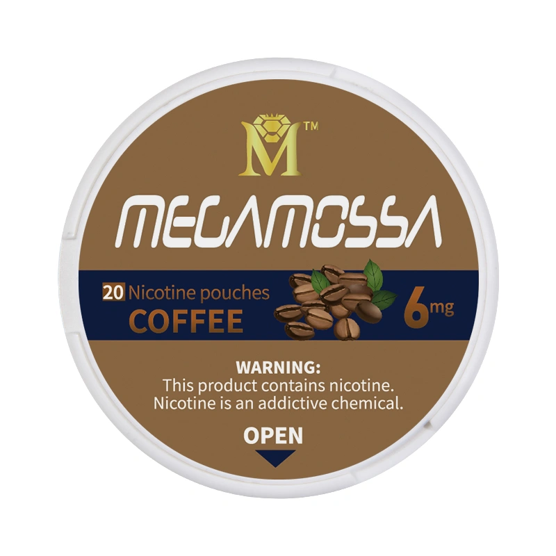 sachets de nicotine - café 6mg sec 