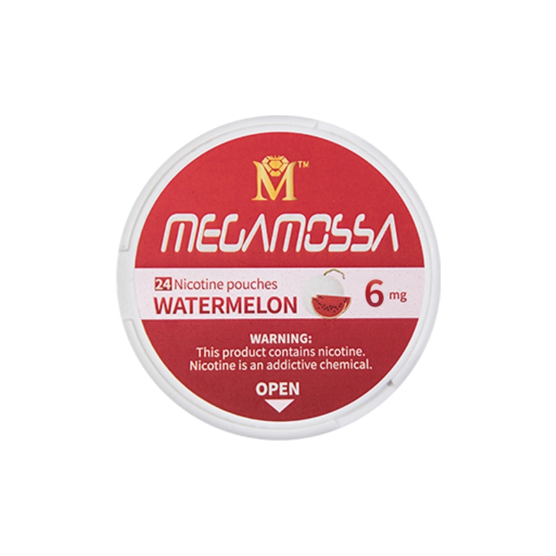 sachets de nicotine - pastèque 6 mg sec 