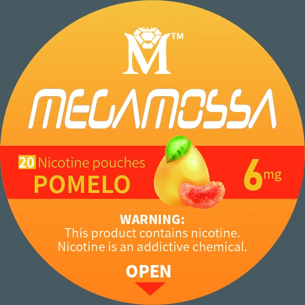 bolsas de nicotina - pomelo 6 mg seco
