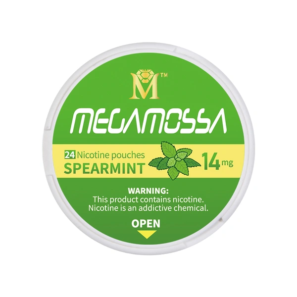 bolsas de nicotina - menta verde 14 mg