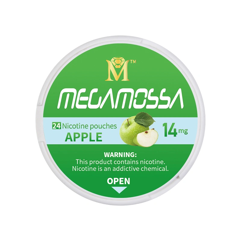 أكياس النيكوتين - تفاح 14 ملغ 