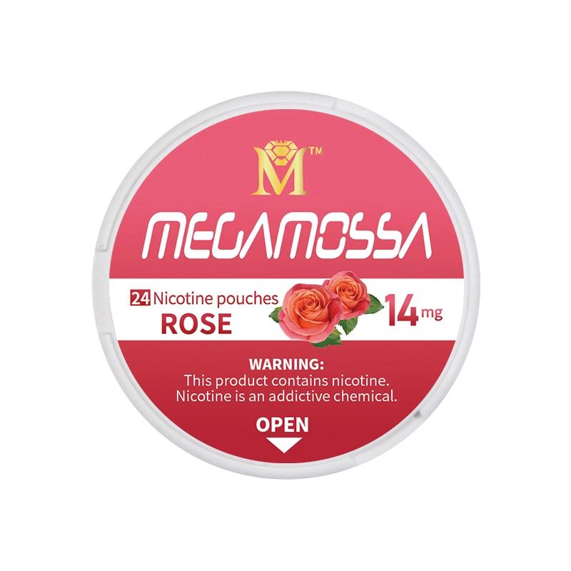 sachets de nicotine - rose 14mg 