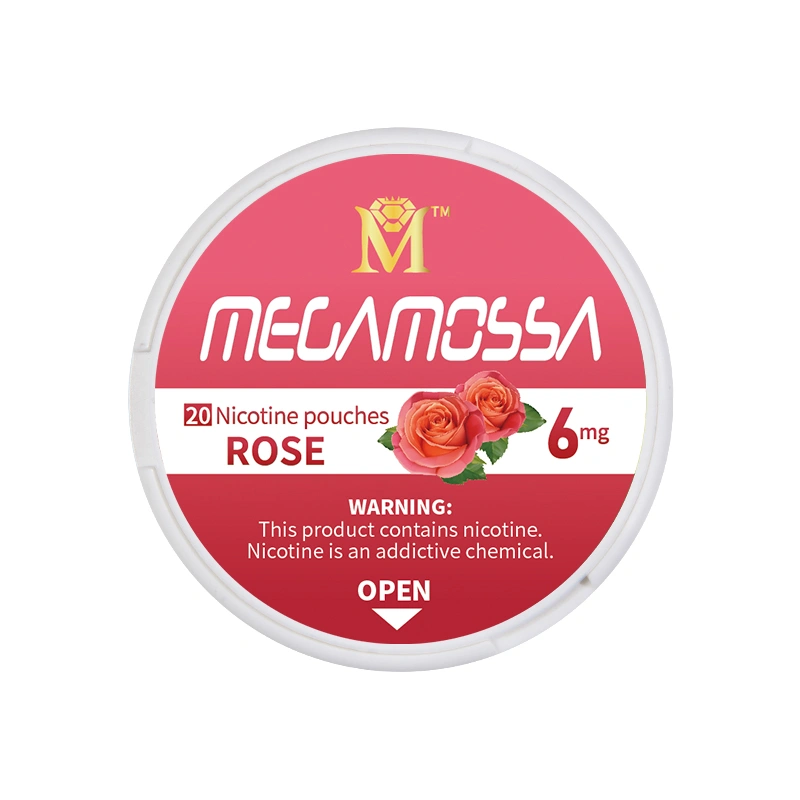 أكياس النيكوتين - روز 6 ملغ جاف 