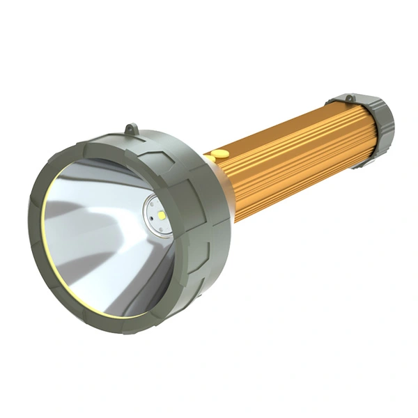 Odear Super Bright Torch Searchlight Handheld Portable LED Spotlight USB Rechargeable Multi-function Flashlight Outdoor Long Shots Lamp