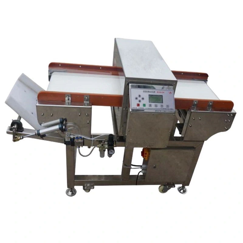 máquina de detección de metales dumpling de doble sonda 