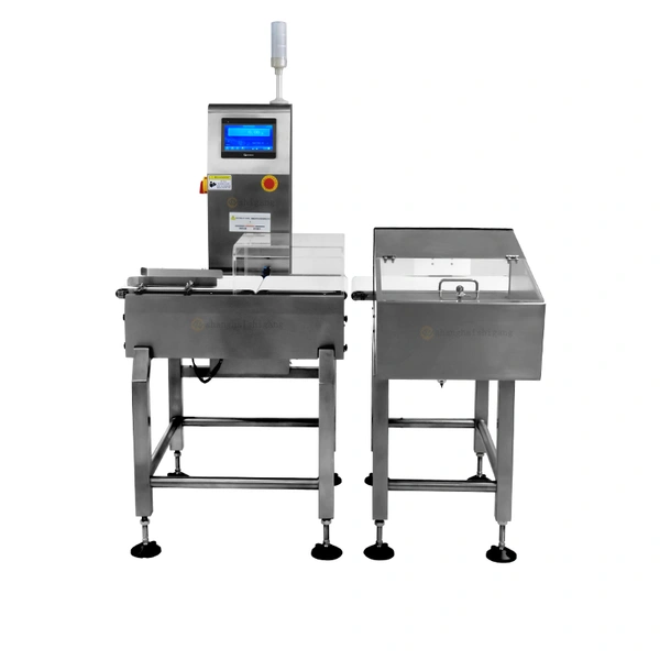 SG-300 High accuracy daily necessities inline checkweigher with three-color alarm light
