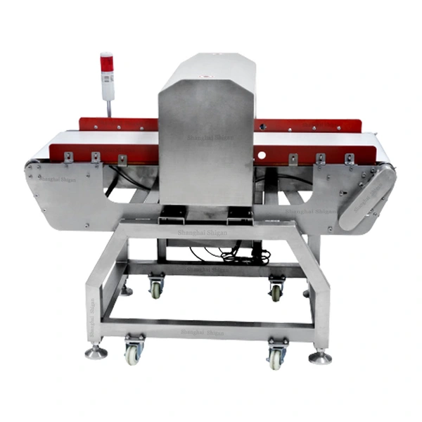 High Sensitivity Industrial Conveyor Belt Metal Detector Automatic Tunnel Inline Conveyor Metal Detector
