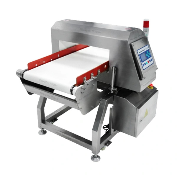 High Sensitivity Industrial Conveyor Belt Metal Detector Automatic Tunnel Inline Conveyor Metal Detector