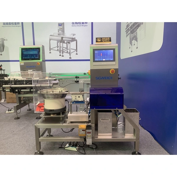 Dynamic Capsule Tablet Sampling Checkweigher Pharma Tablet 1 mg to 700 mg High Sensitivity Weight Checker