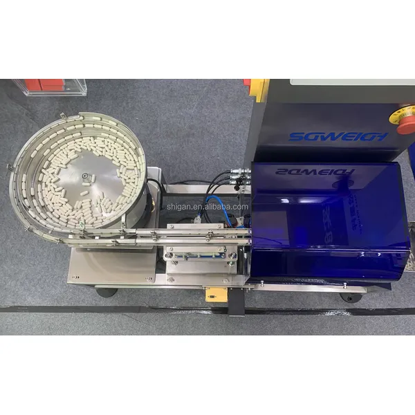 Dynamic Capsule Tablet Sampling Checkweigher Pharma Tablet 1 mg to 700 mg High Sensitivity Weight Checker