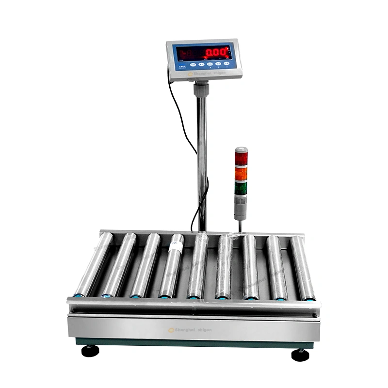 High Quality Industrial Roller Check Weighing Machine Automatic Conveyor Line Heavy Object Roller Scale Cheap Price