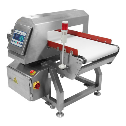 Frozen Food Tunnel Metal Detector with Automatic Removal Plastic Packaging Metal Detection Machine for Food Industry Price