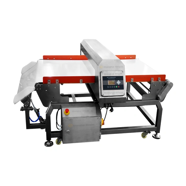 Box Inline Metal Detection Safeline Metal Detector With Removal System