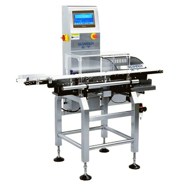 Online Bottled Cosmetics Checkweigher Conveyor Belt Industrial Checkweigher
