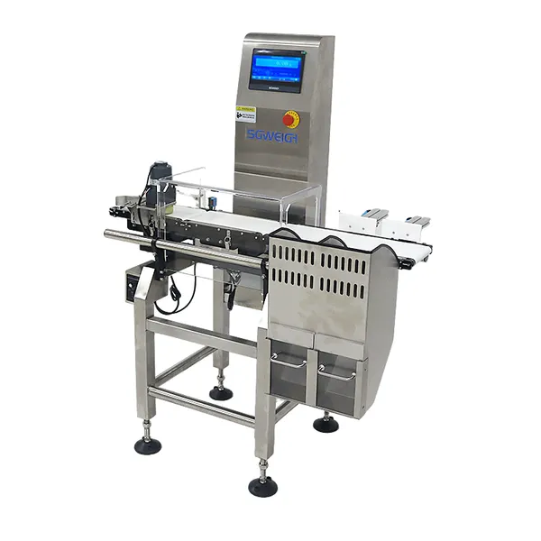 Overweight Underweight Inspection Checkweigher Double Rejection Checkweigher