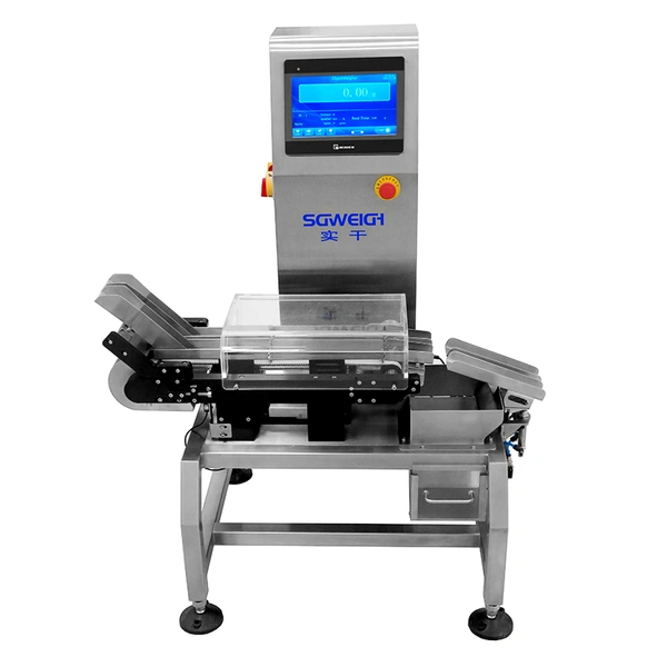 Industrial Dual-Column Checkweighing System Strip Sachet Checkweigher Price