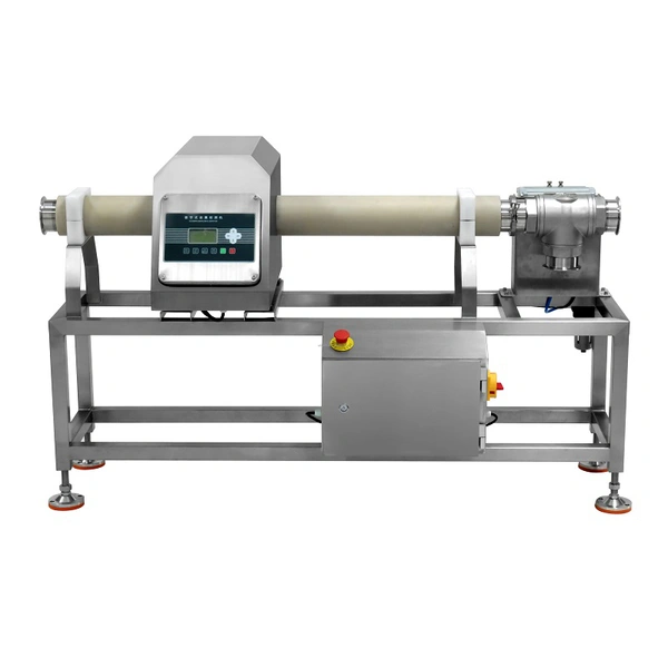 Inline Liquid Metal Detector for Sauces and Condiments Precision Metal Detection