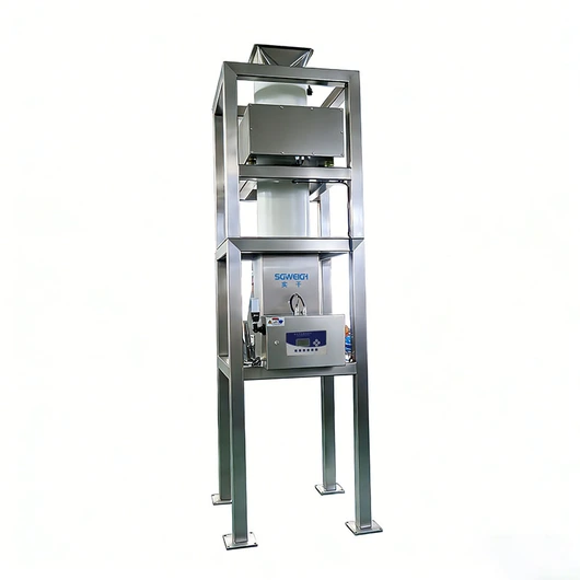 Inline Gravity-Fed Metal Detector for Powders High Sensitivity Metal Detector