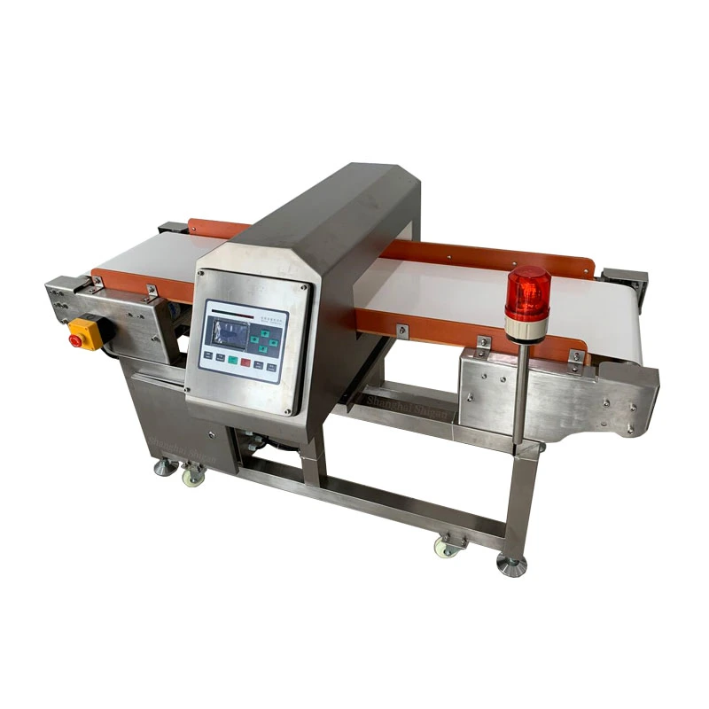 Automatic Metal Detector For Dough Food Metal Detector With Alarm Light