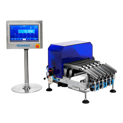 4-Lane Stick Bag Checkweigher Automatic Production Line Multi-Lane Checkweigher
