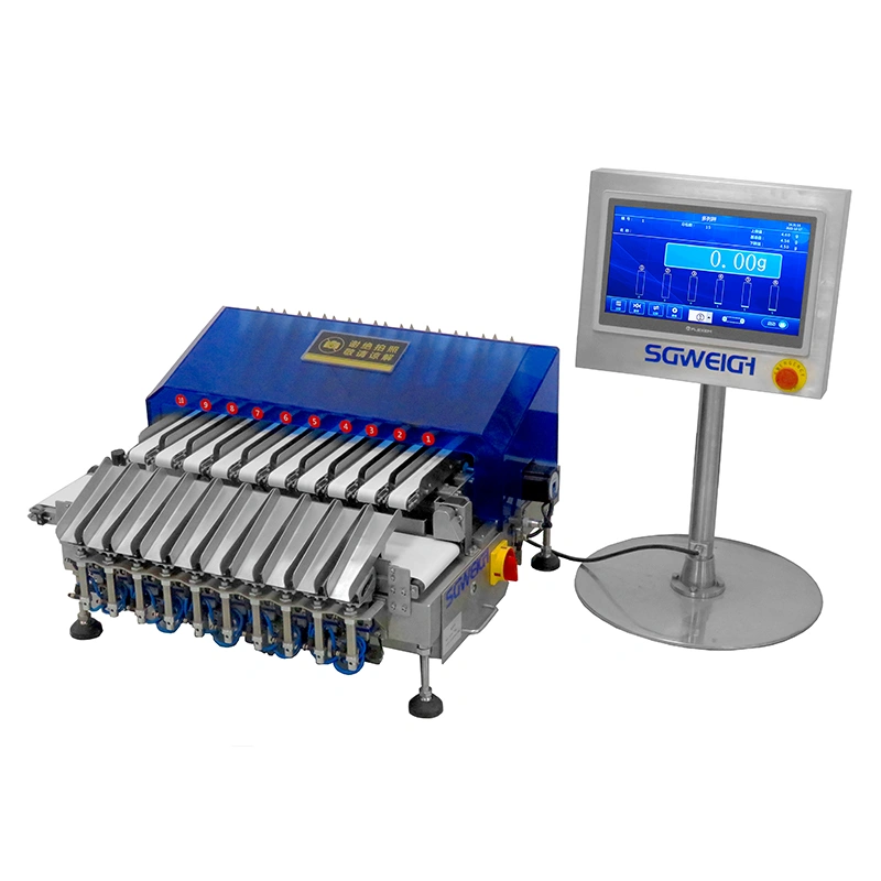 Multiline Checkweigher For Separate Stickpack Pouches Industrial Checkweigher