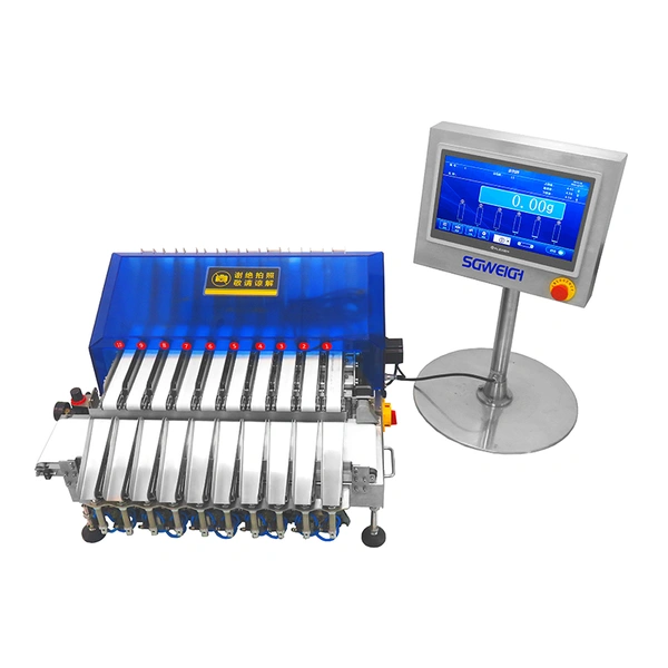 Multiline Checkweigher For Separate Stickpack Pouches Industrial Checkweigher