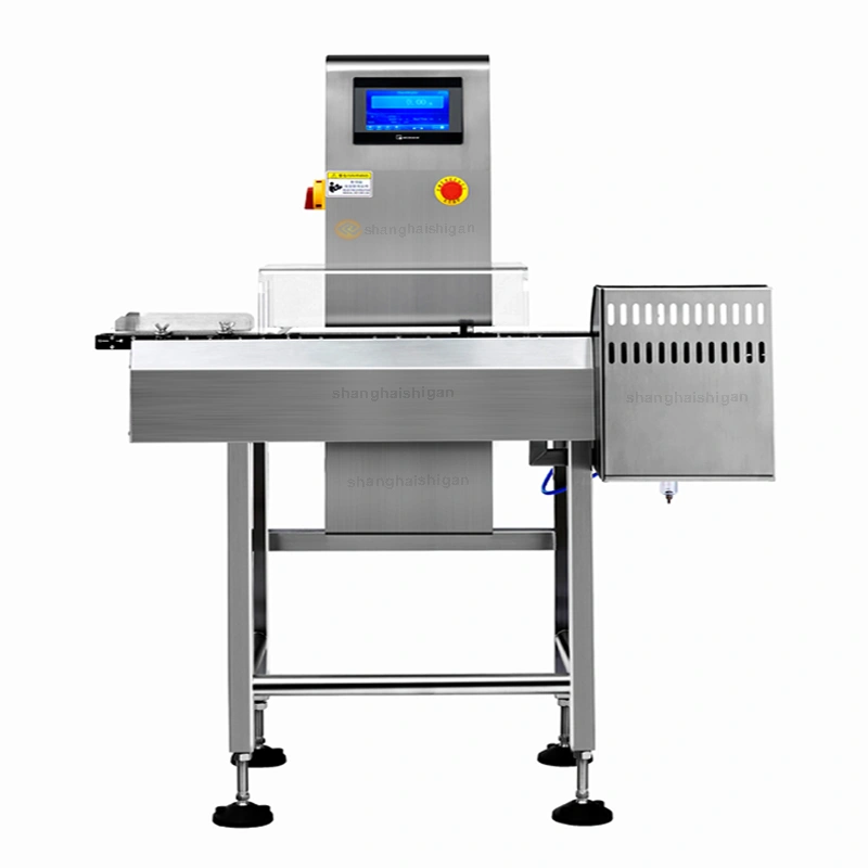 Online Checkweigher System For Food Packaging Line Checkweigher Solution