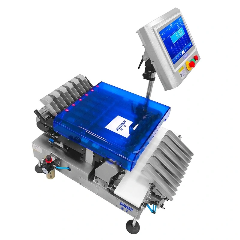 Food Multi-Lane Checkweigher for Production Line Online Checkweighing Machine