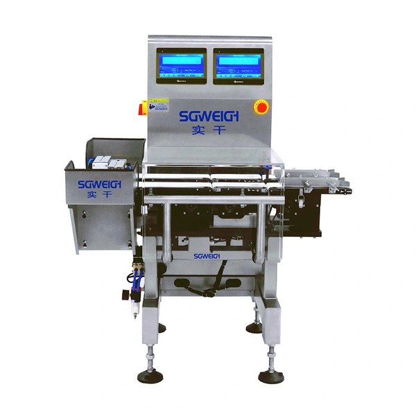 High-Speed 2-Line Checkweigher for Dual-Lane Packaging Efficient Compact Checkweigher