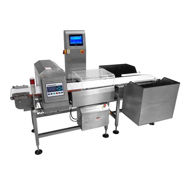 Compact Checkweigher And Metal Detector Combo for Dual Quality Control