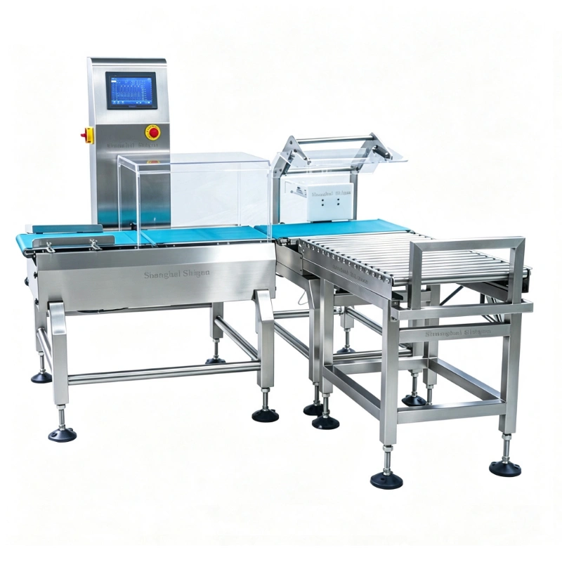 10kg Cat Litter Industrial Checkweigher High Accuracy Bag Checkweigher with Reject