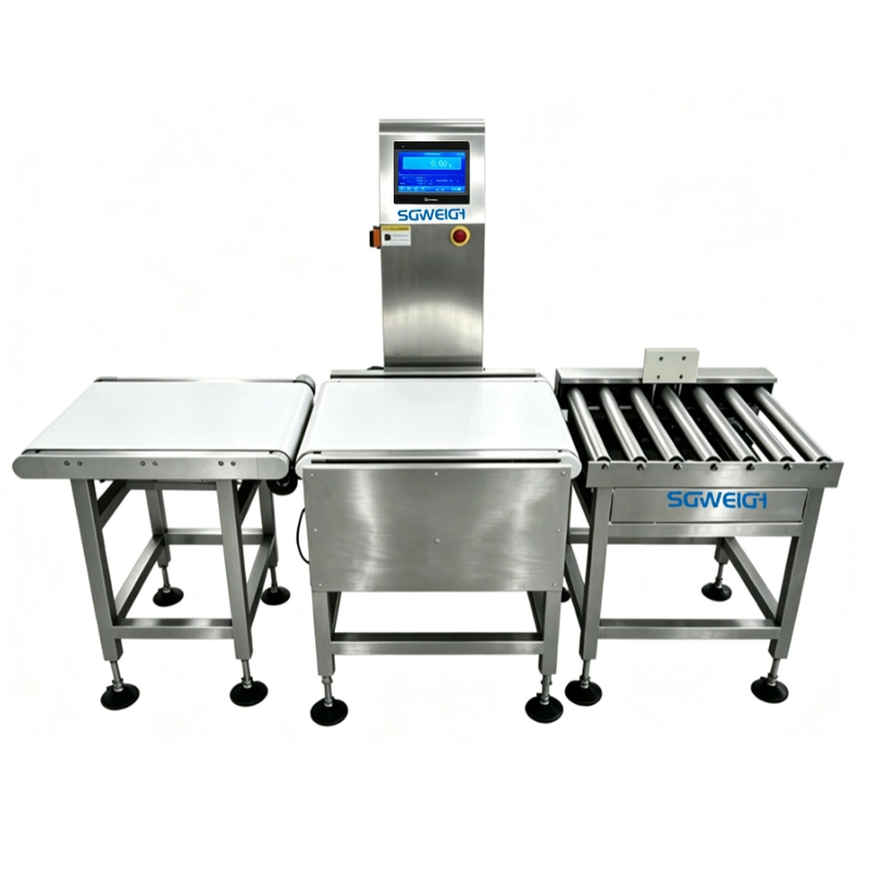10kg Cat Litter Industrial Checkweigher High Accuracy Bag Checkweigher with Reject