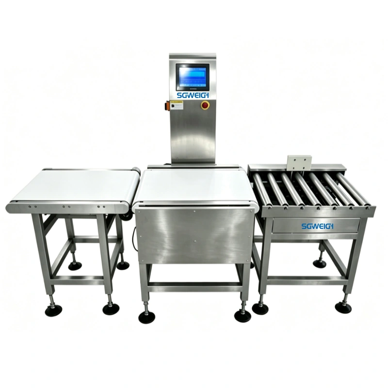 10kg Cat Litter Industrial Checkweigher High Accuracy Bag Checkweigher with Reject