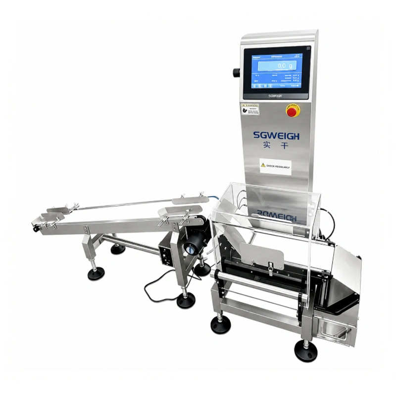 High-Precision Incline Conveyor Checkweigher Custom-Made Inline Checkweigher