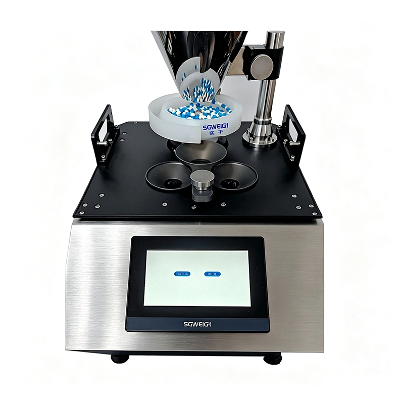 Compact Pharmaceutical Checkweigher for Tablets Capsules Inline Sampling Machine
