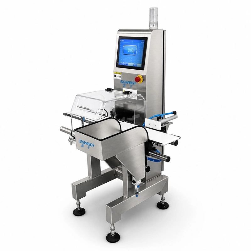 High Speed Nuts Package Checkweigher Inline Food Checkweigher for Prodcution