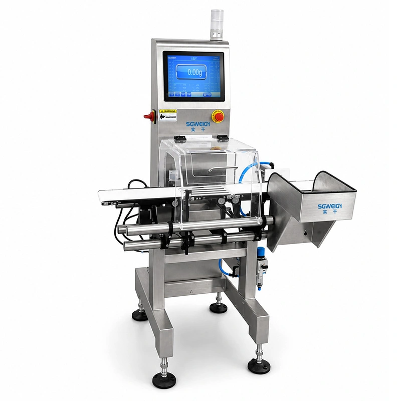 High Speed Nuts Package Checkweigher Inline Food Checkweigher for Prodcution