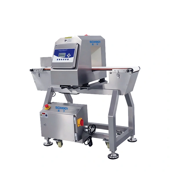 Box Metal Detector Machine with Rejector Dynamic Conveyor Metal Detecttion System