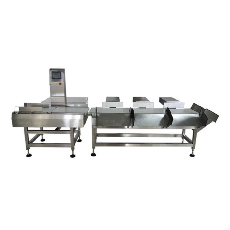 Multi-Stage Weight Sorting Machine for Food Processing Weight Grading System