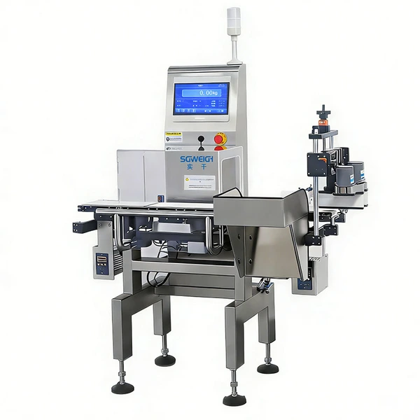 High Speed Checkweigher Machine for Food Canning Production Lines Weight Checker