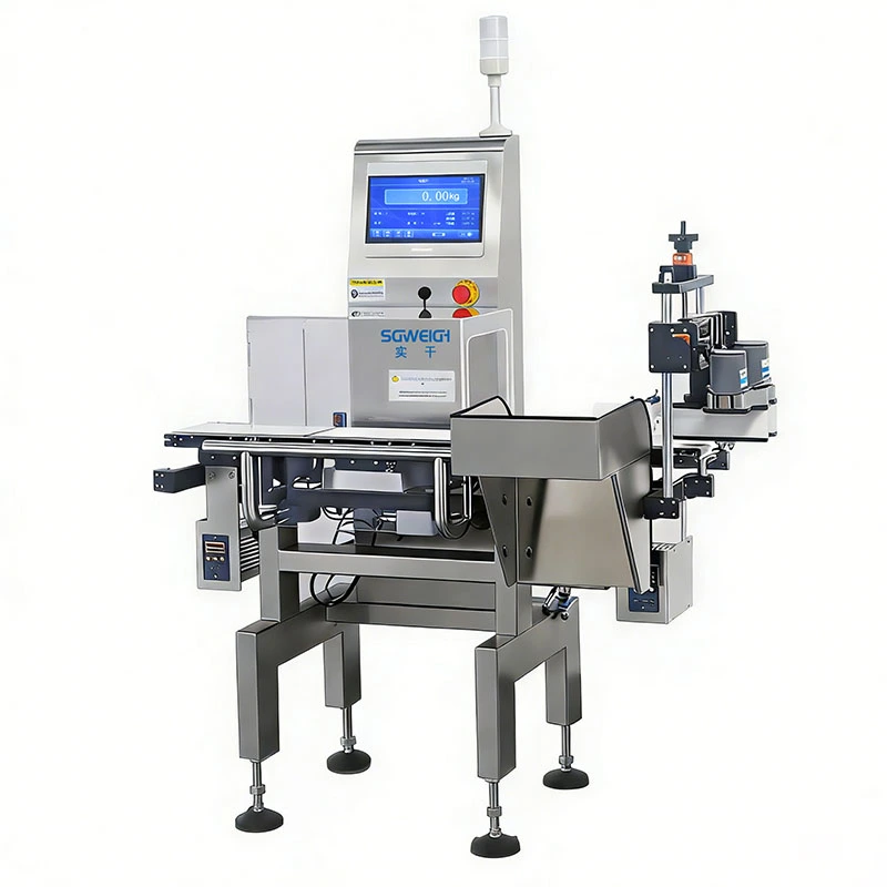 High Speed Checkweigher Machine for Food Canning Production Lines Weight Checker