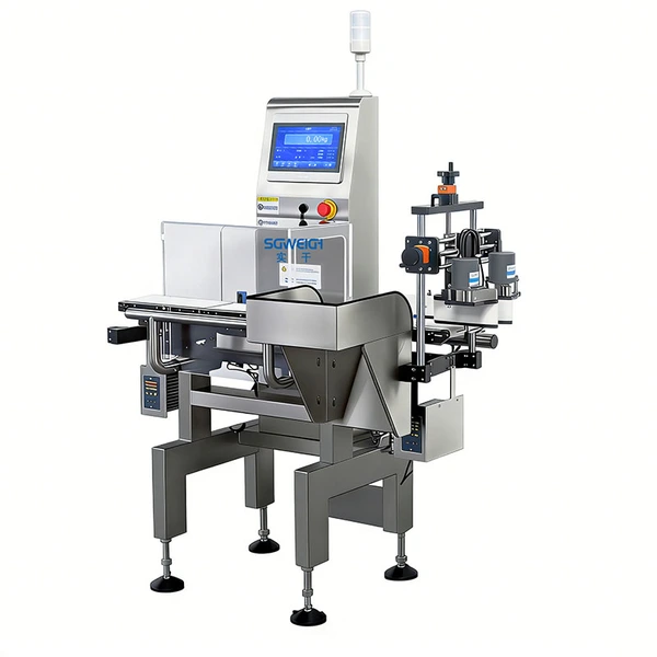 High Speed Checkweigher Machine for Food Canning Production Lines Weight Checker