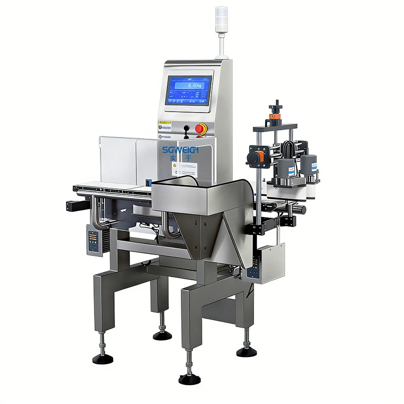 High Speed Checkweigher Machine for Food Canning Production Lines Weight Checker