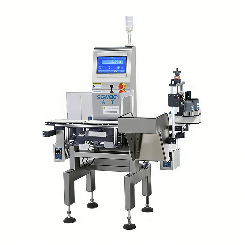 High Speed Checkweigher Machine for Food Canning Production Lines Weight Checker