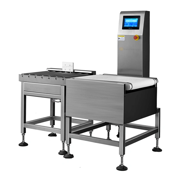Heavy Box Checkweigher with Push Rejector Stable Conveyor Industrial Checkweigher