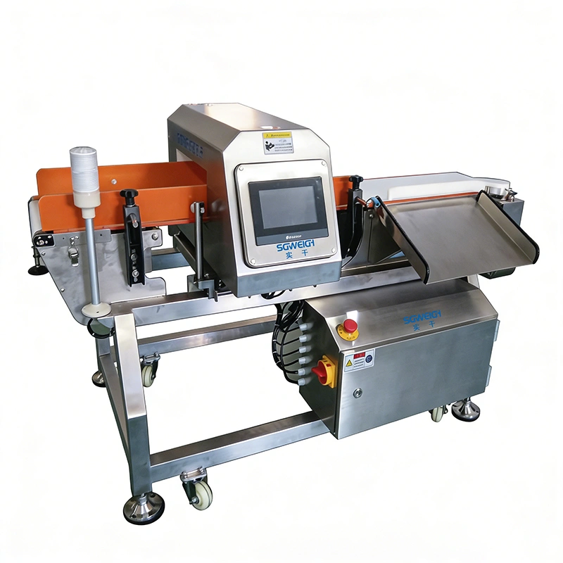 High Accuracy Metal Detection System for Canned Food Nut Automatic Metal Detector