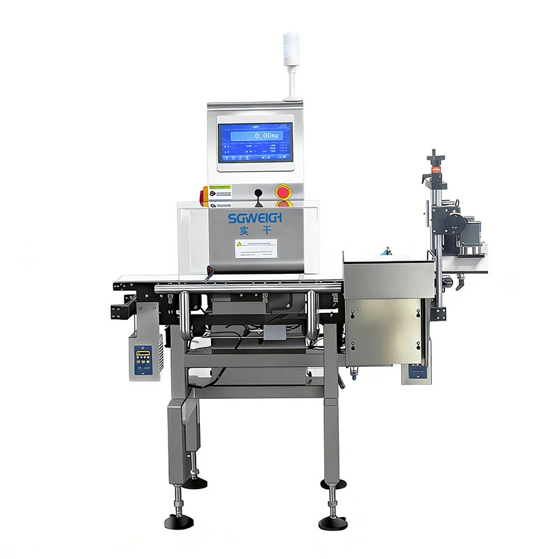 Industrial Dynamic Checkweighing System with Rejector Food-Grade Weight Checker
