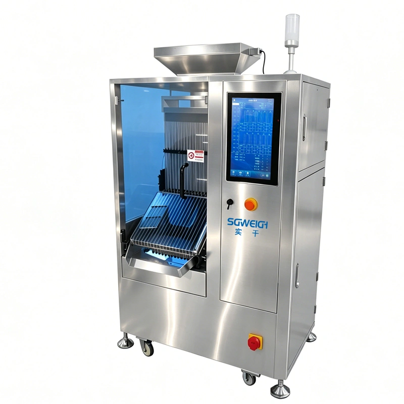 20-Lane Capsule Tablet Checkweigher Inline Pharmaceutical Checkweigher System