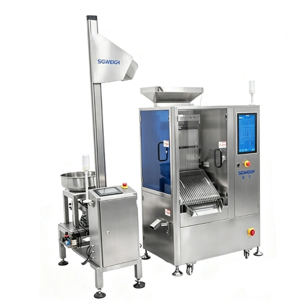 Automatic Capsule & Tablet Checkweigher with Elevator Weight Inspection Machine