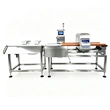 Production Line Compact Metal Detector and Checkweigher with Rejector System